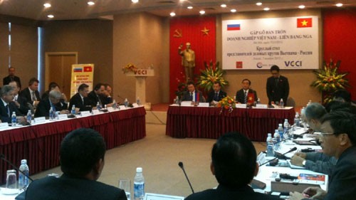 Phó Thủ tướng Hoàng Trung Hải dự buổi gặp gỡ doanh nghiệp Việt Nam – LB Nga - ảnh 1
